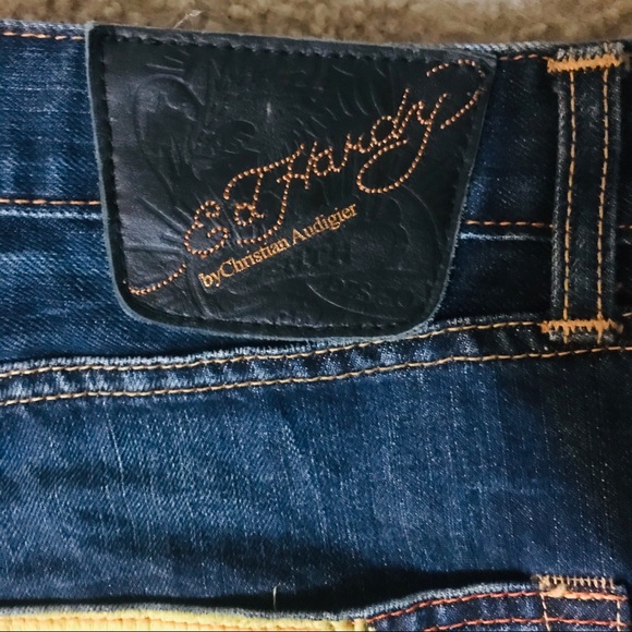 Ed Hardy Christian Audigier Shorts Size 40 - Picture 1 of 5